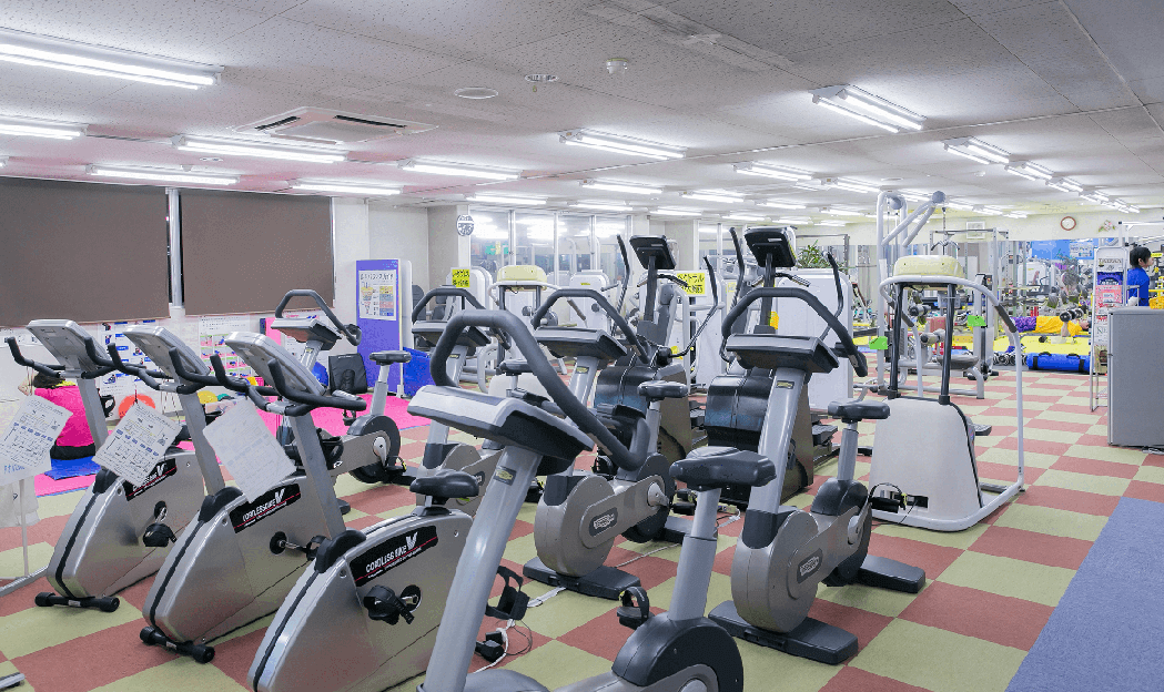 24時間営業ジムエリア